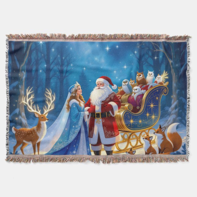 Manta „Weihnachtliche Harmonie“ (Anverso)