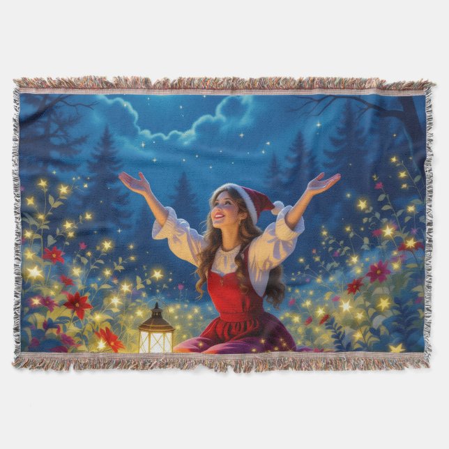 Manta „Weihnachtliche Harmonie“ (Anverso)