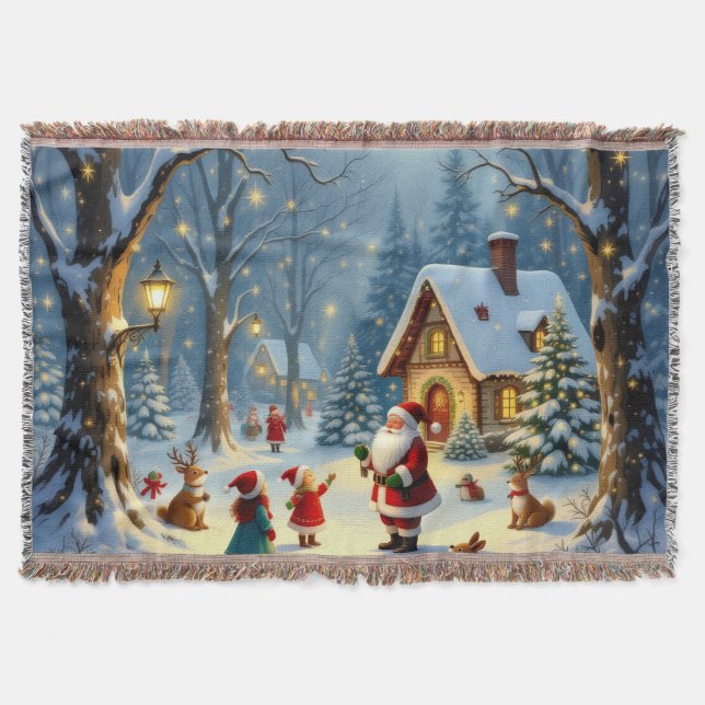 Manta „Weihnachtliche Harmonie“ (Anverso)