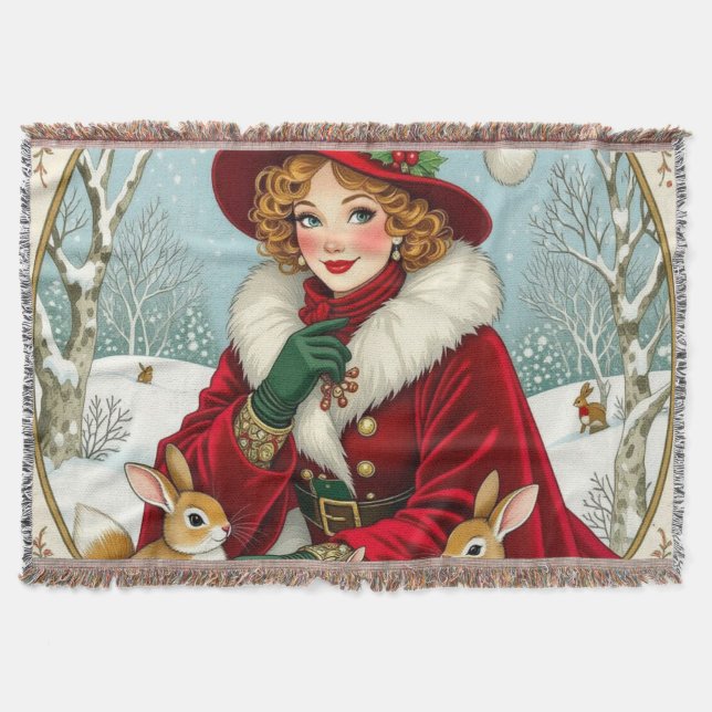 Manta „Weihnachtliche Harmonie“ (Anverso)