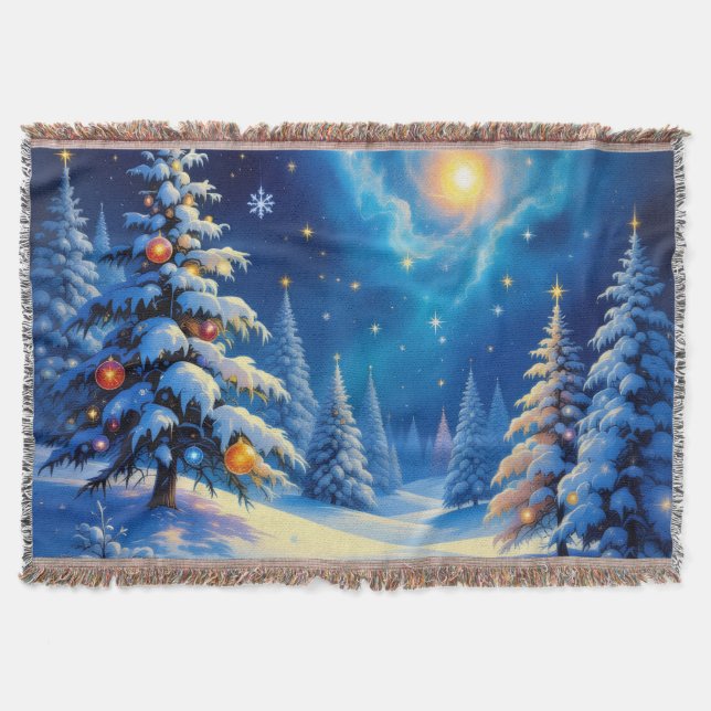 Manta „Weihnachtliche Harmonie“ (Anverso)