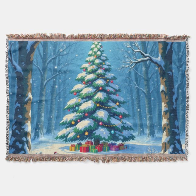 Manta „Weihnachtliche Harmonie“ (Anverso)