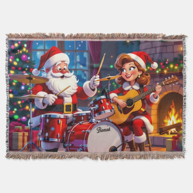 Manta „Weihnachtliche Harmonie“ (Anverso)