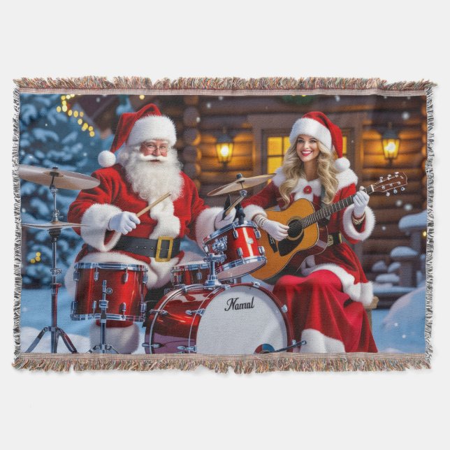 Manta „Weihnachtliche Harmonie“ (Anverso)