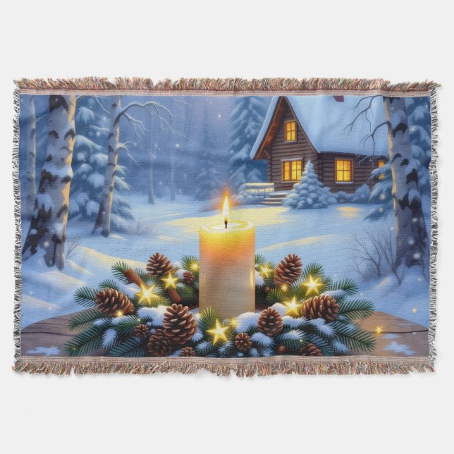 Manta „Weihnachtliche Harmonie“ (Anverso)