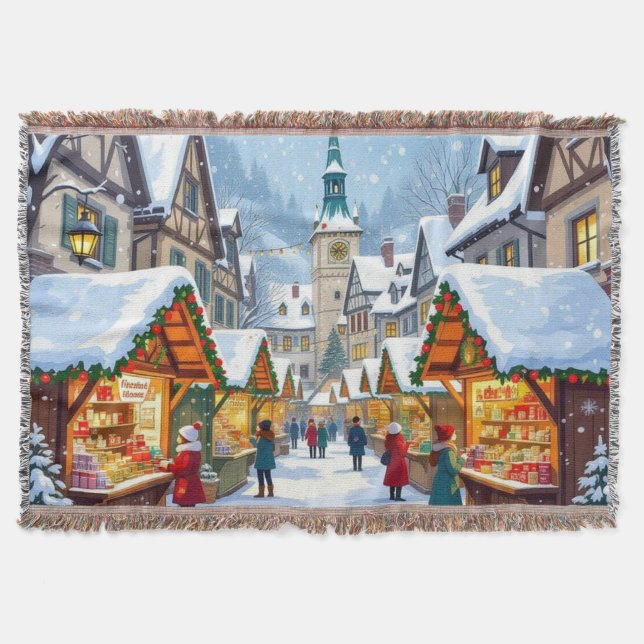 Manta „Weihnachtliche Harmonie“ (Anverso)