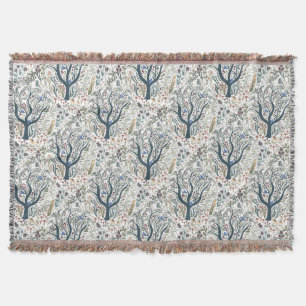 Manta Whimsical Folk Art Forest Earth Tones