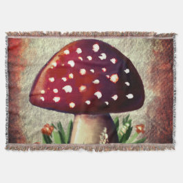 Manta Whimsical Mushroom & Fungi Motif – Nature-Inspired