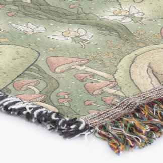 Manta Whimsical Sleeping Bunny & Fairies