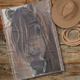 Manta Wild Bay Brown Horse Funny Messy Hair