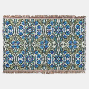 Manta William De Morgan Textiles Victorianos