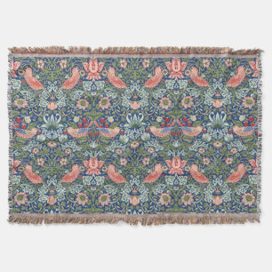 Manta William Morris Fruta Robada Coral Marina