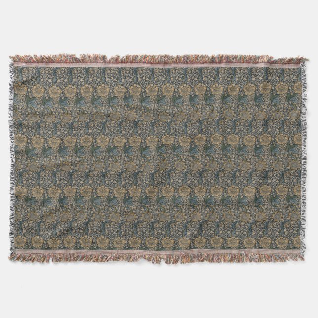Manta William Morris: Kennet Throw Blanket (Anverso)