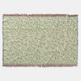Manta William Morris Sauce de jardín Flor Clásica