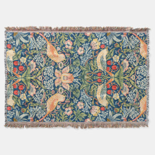 Manta William Morris Strawberry Thief Throw