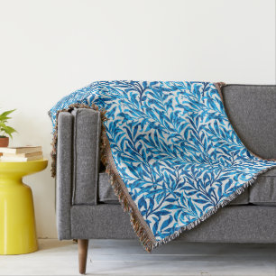 Manta William Morris Willow Bough, Cobalt Blue & White