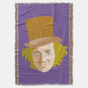 Manta Willy Wonka Stenciled Face Graphic