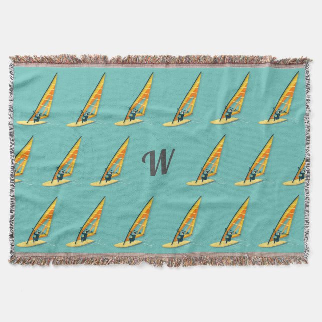 Manta Windsurf monograma (Anverso)