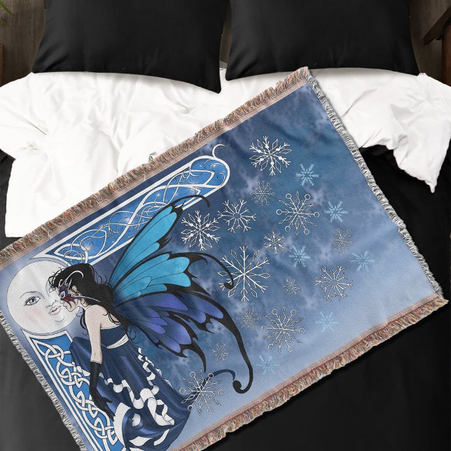 Manta Winter Moon Fairy Blue (Subido por el creador)