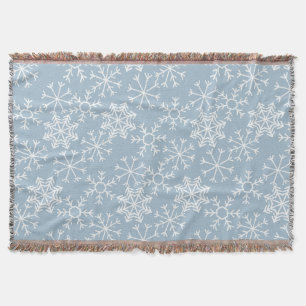 Manta Winter SNOWFLAKES patrón sin fisuras + tus ideas