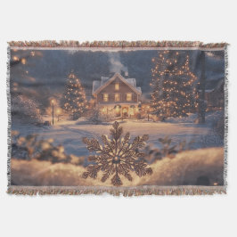 Manta Winter Wonderland Throw Blanket
