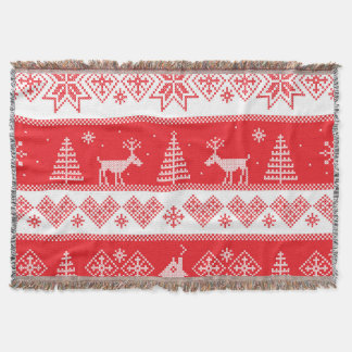 Manta Winter Wonderland: Vintage Seamless Design.