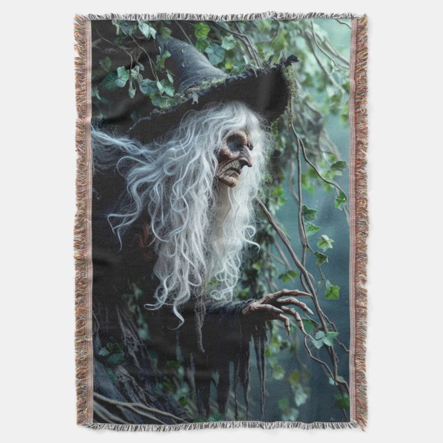 Manta Witch Throw Blanket (Frente vertical)