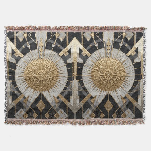 Manta Yantra Throw Blanket (Anverso)