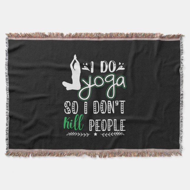 Manta Yoga Lover | I Hacer Yoga (Anverso)