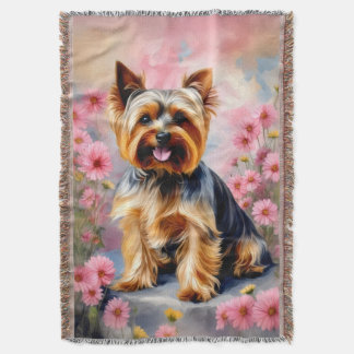 Manta Yorkie Dog Flower