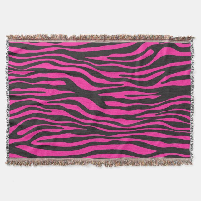 Manta Zebra rosa (Anverso)