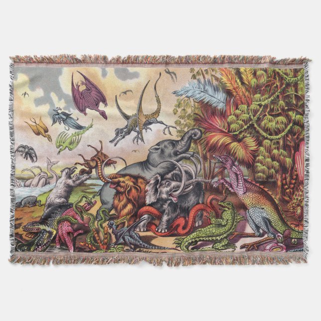 Manta Zona de juegos prehistórica (Anverso)