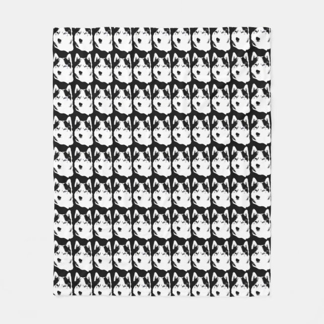 Mantas combinadas fornidas del perro de trineo del (Anverso)