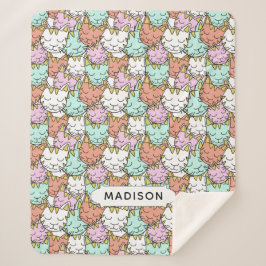 Mantas conocidas de encargo del modelo soñoliento