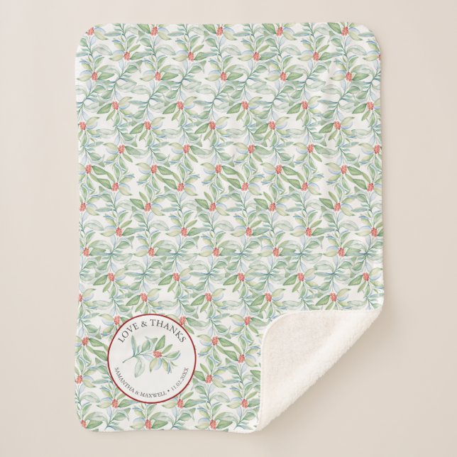 Mantas de boda para invitados a las bodas de invie (Anverso)