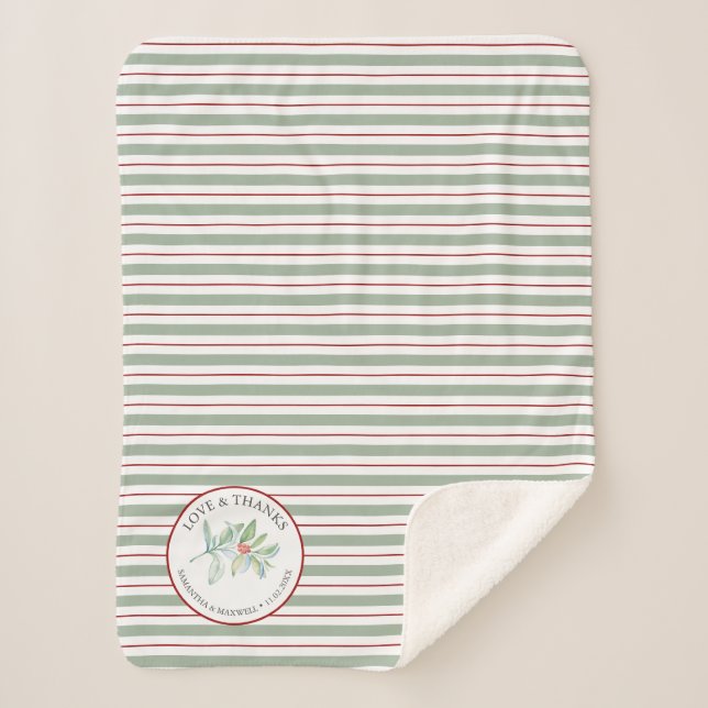 Mantas de boda para invitados a las bodas de invie (Anverso)