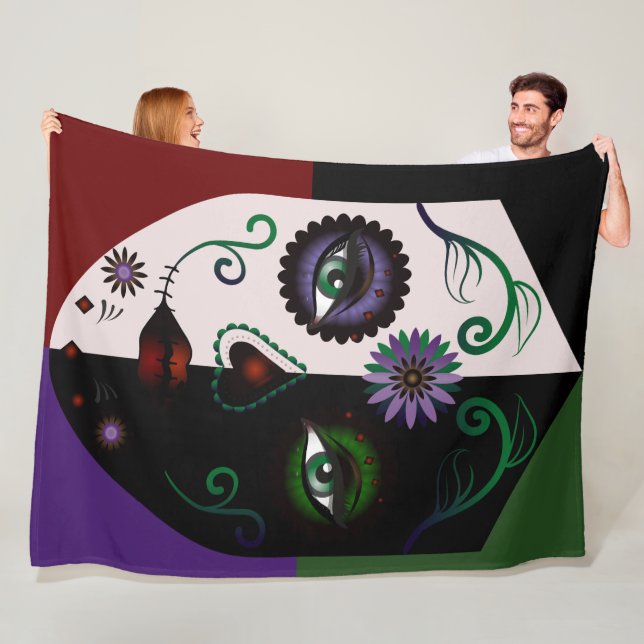 Mantas de calavera - Personajes femeninos de fanta (In situ)