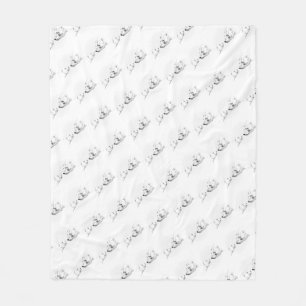 Mantas de cubo de oso polar para madre y oso