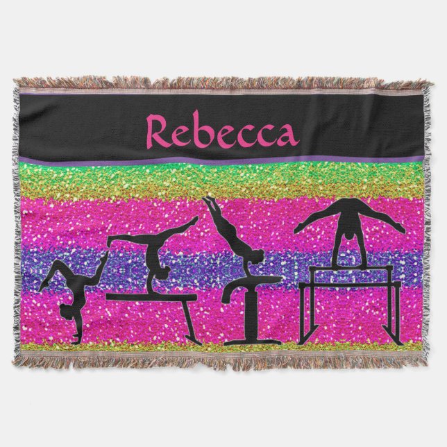 Mantas de eventos de gimnasia artística femenina c (Anverso)