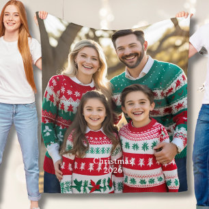 Mantas de Fleece de Navidad Regalos para Abuelos F