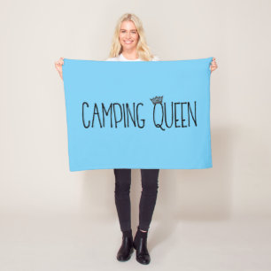 Mantas de la "Reina del camping"