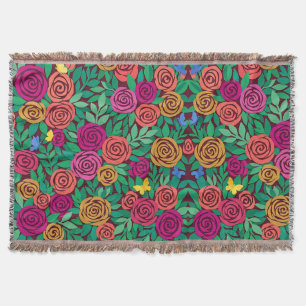 Mantas de Mariposas y Rosas Abstractas de Matisse