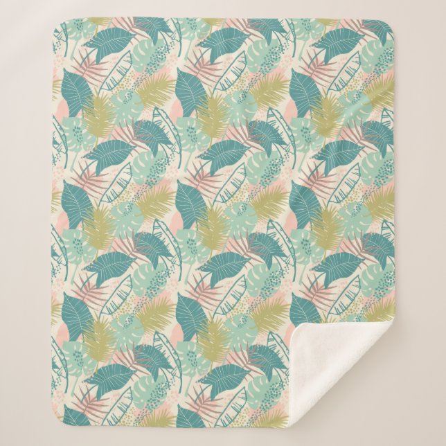 Mantas de patrón de hoja (Anverso)