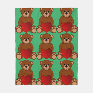 MANTAS DE PELAJE DE OSO