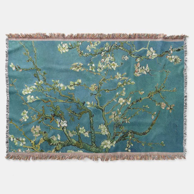 Mantas del flor de la almendra de Vincent van Gogh (Anverso)