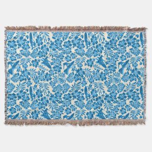 Mantas hawaianas del tiro del hibisco de Pareau de