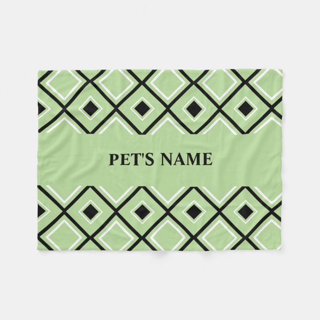 Mantas personalizadas del perro (Frente (Horizontal))