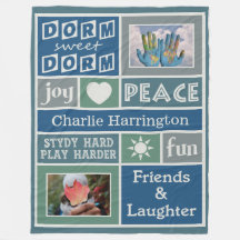 MANTAS PERSONALIZADAS PARA DORMITORIO con tus FOTO