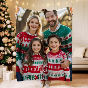 Mantas Sherpa de Navidad Regalos para Abuelos Foto