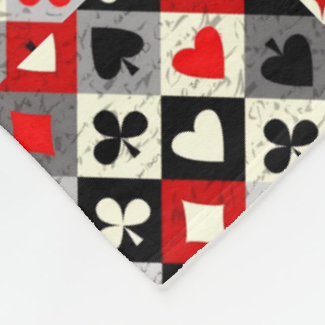 Mantas Sherpa de Palos de Cartas de Juego (Esquina)
